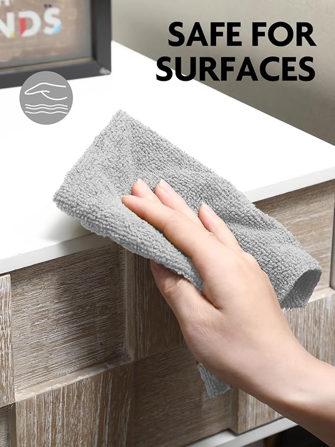 PREMIUM Ultra Soft Oil absorbing Microfiber Cleaning Cloth (25 Sheets)............Ultra soft cleaning cloth